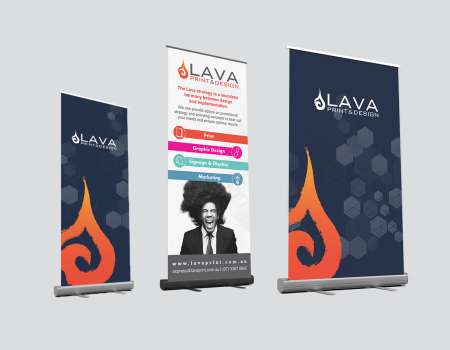 Pull up banner 600 x 1600, 850 x 2000, & 1200 x 2000(mm)